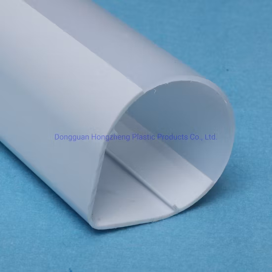 Opal Plastic PC Extrusion LED Tube Light Casing Profile /Cover