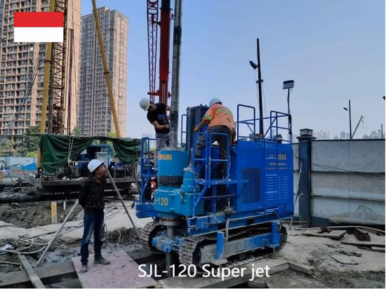 Sjl-120 Weak Ground Construction Reducing The Impact of The Underground Environment 24 Hour After Sale Service Response Mjs Jet Grouting Drill Rig