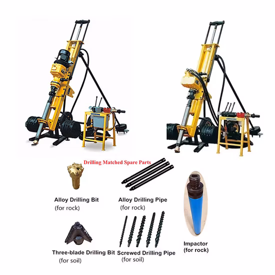 Electric Underground DTH Drill Rig