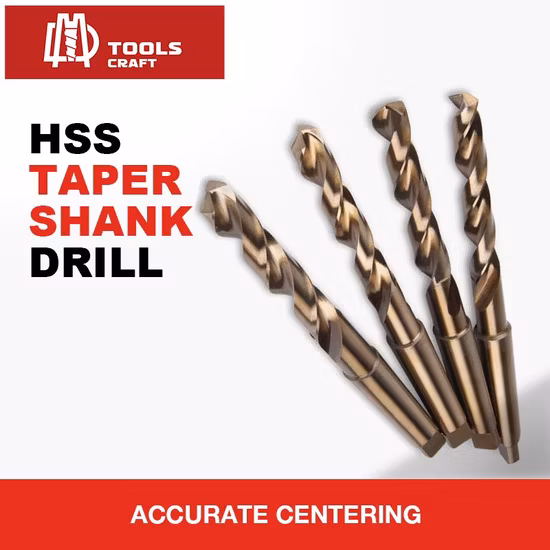 HSS Twist Drill Bit Fully Ground with Bright Finish
