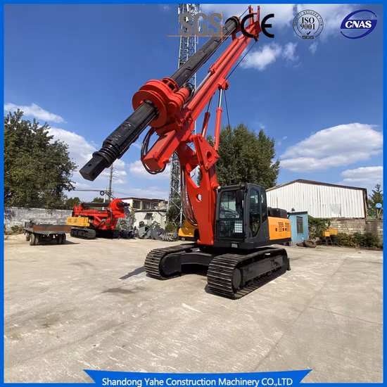 Hydraulic Rotary Drill/Drilling Rig for Foundation Engineering/Water Well/Mining Exploration Excavating/Geotachnial Construction Equipment