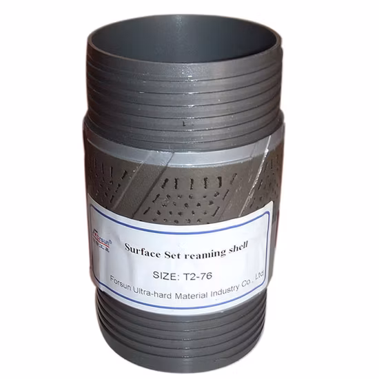 T2-76 Double Tube Surface Set Reaming Shell