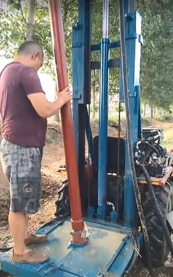 Most Competitive Drill Machine Diamond Core PDC Bit 100m Hydraulic Drill Rig Tractor Water Well Drilling Rig